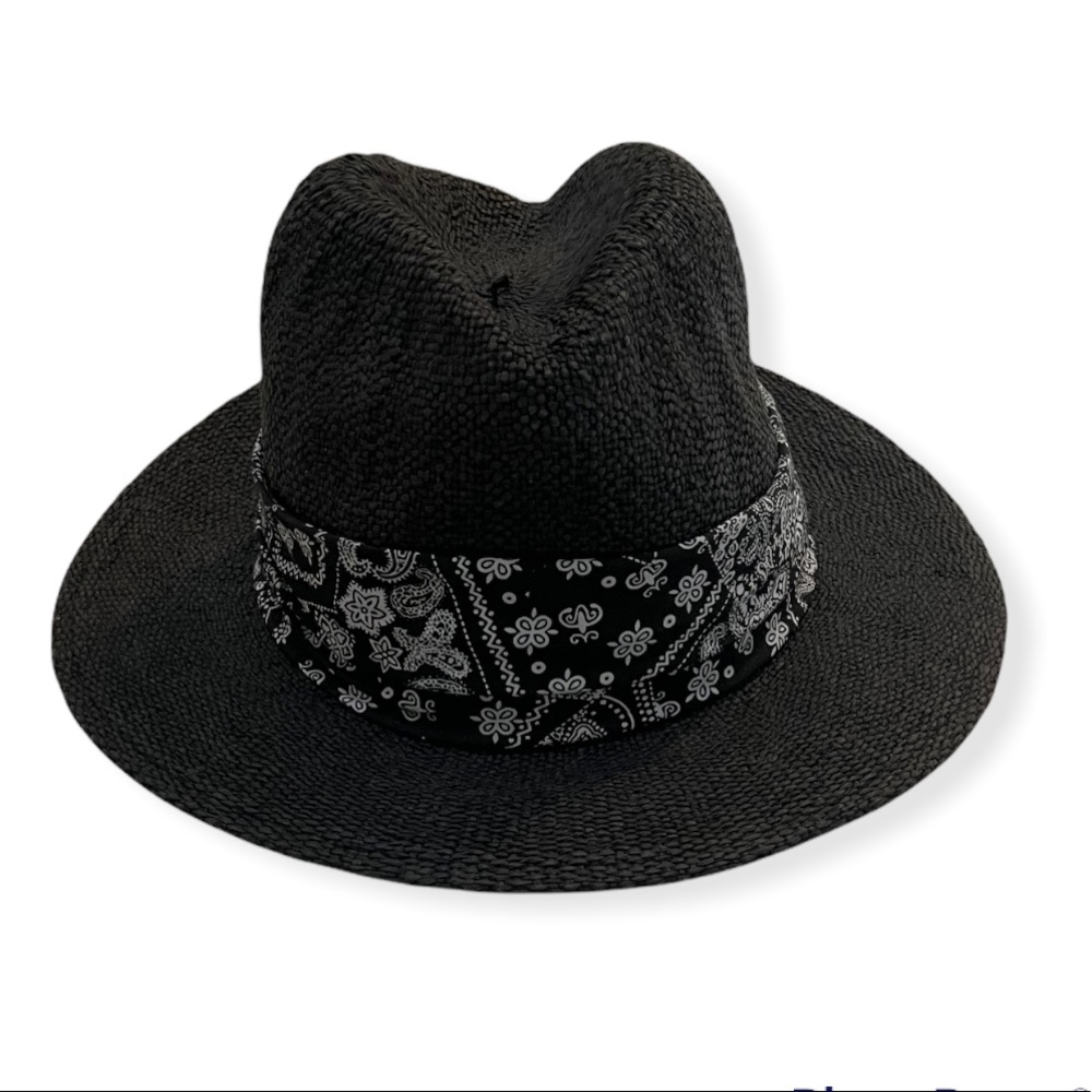 American Eagle Straw Bandana Hat